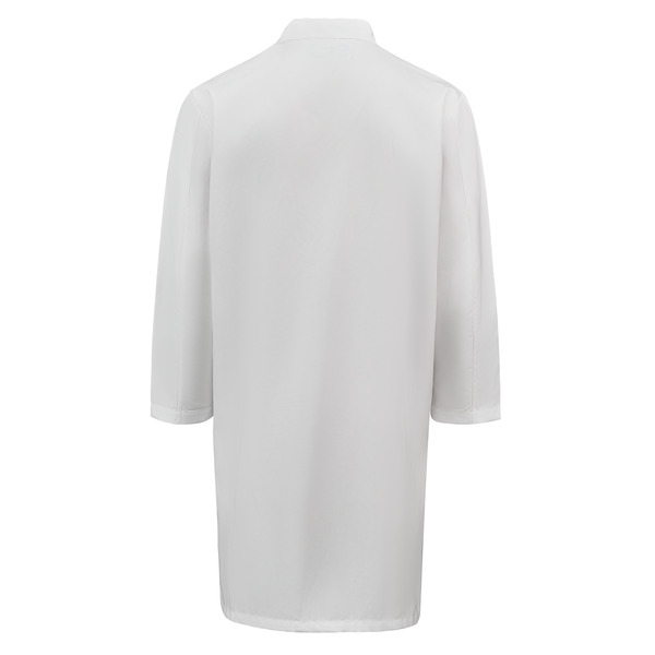 Polyester Pocketless Butcher Coat - Back